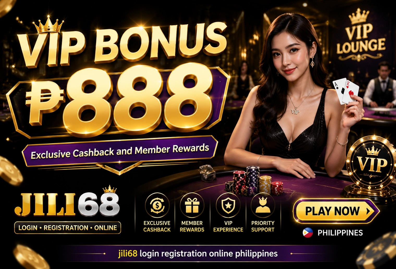 Live casino promotional visual with mobile table theme