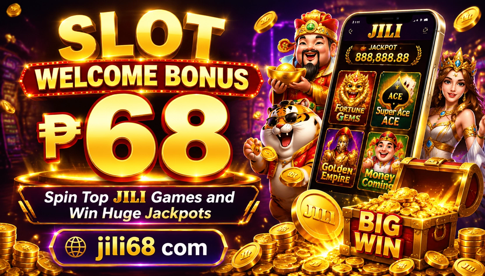 Bonus and free spin slot visual