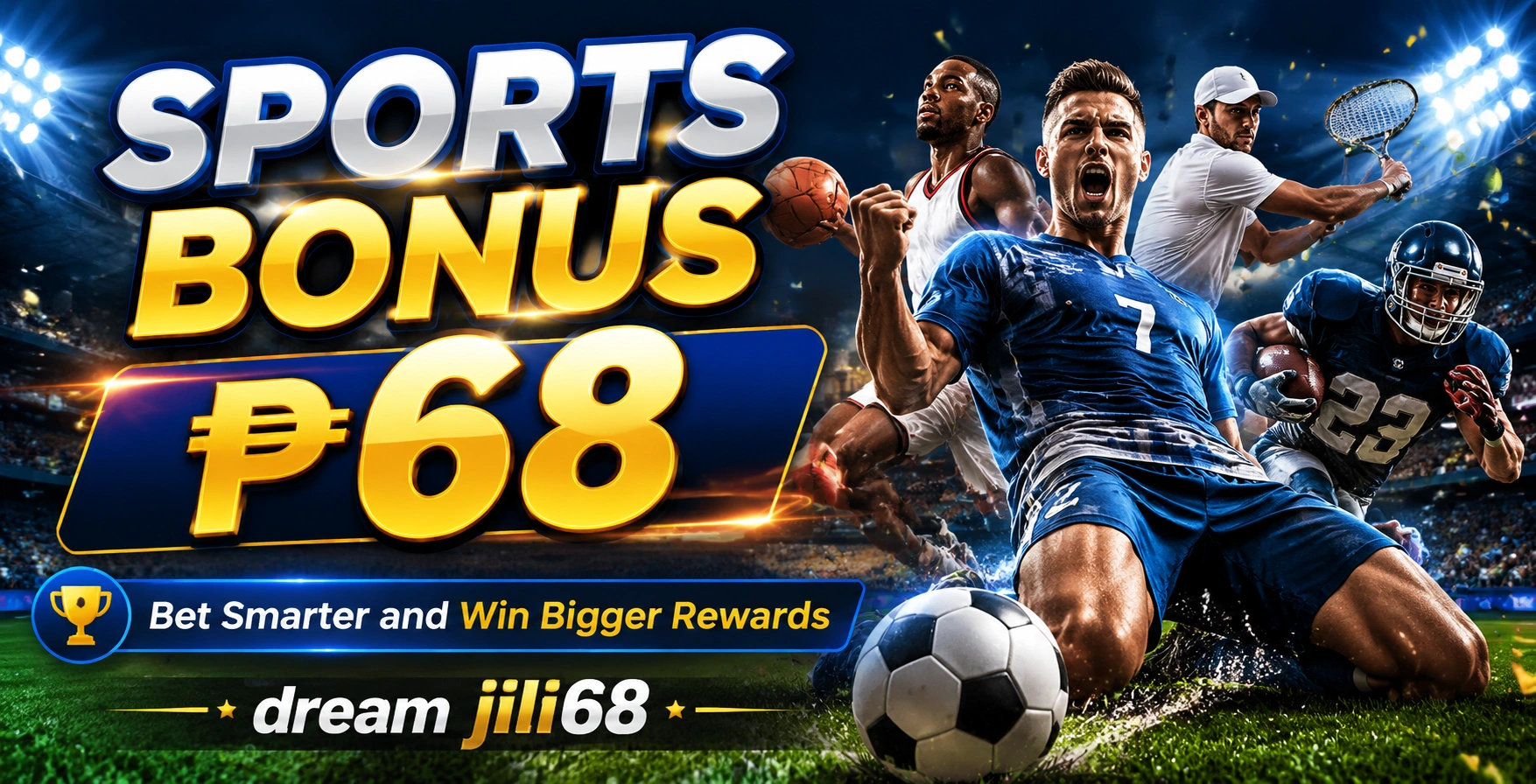 Sports promotions and bonus guide visual